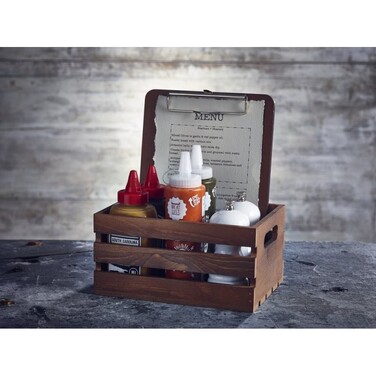 Ящик темный деревянный 21.5x15x10.8 см, GenWare