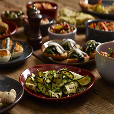 Тарілка овальна, 29,5х26 см Terra - Blue, GenWare