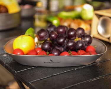 Титанова сковорода для кемпінгу Boundless Voyage Ti1114T