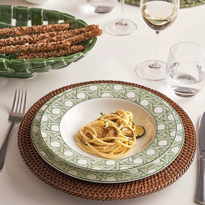 Тарілка обідня La Porcellana Bianca INTRIGO, порцеляна, діам. 27 см