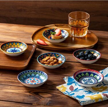 Набір з 6 керамічних мисок для соусу Besmeety