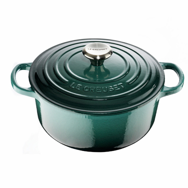 Каструля / жаровня з кришкою 20 см, океан Le Creuset