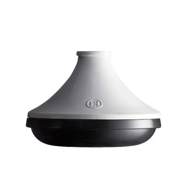 Таджин 27 см, 2 л черно-белый Delight Emile Henry