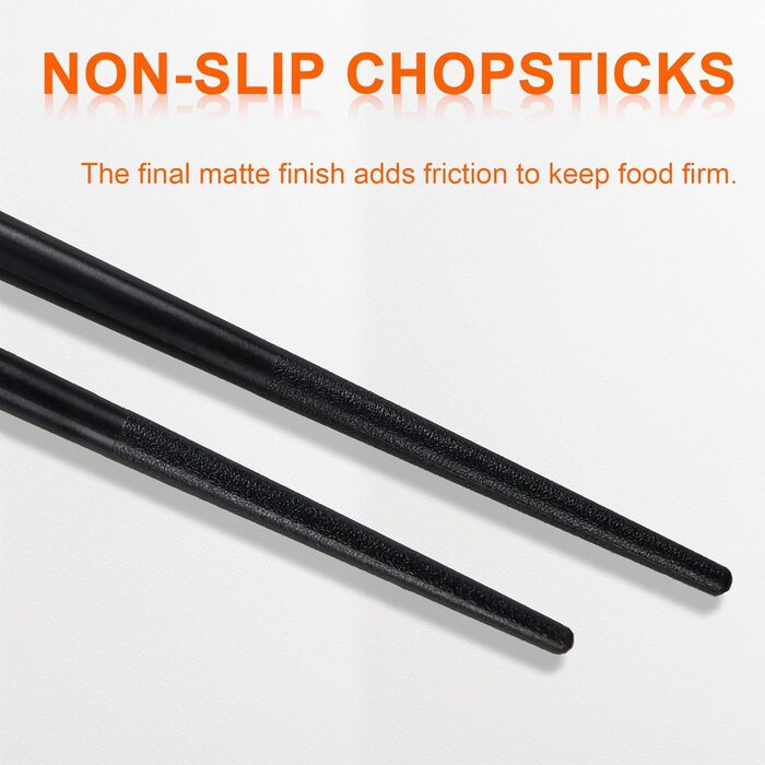 Палички для їжі зі скловолокна для суші 2 пари YNOYMO