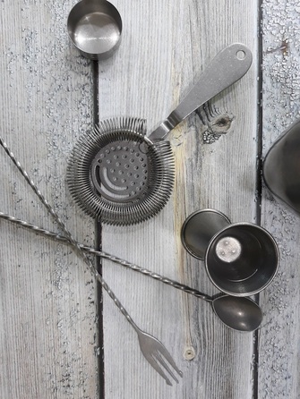 Барная ложка классическая, 27 см, Vintage Steel, GenWare