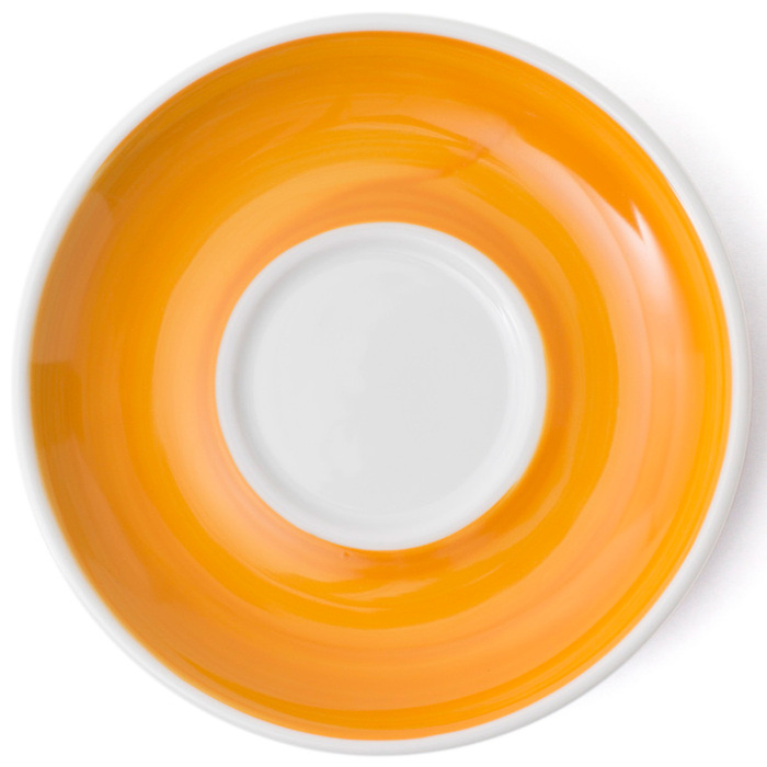 34414 Блюдце 14,5 см Yellow для серій 'Verona/Torino/Bari/Palermo Millecolori Hand Painted'