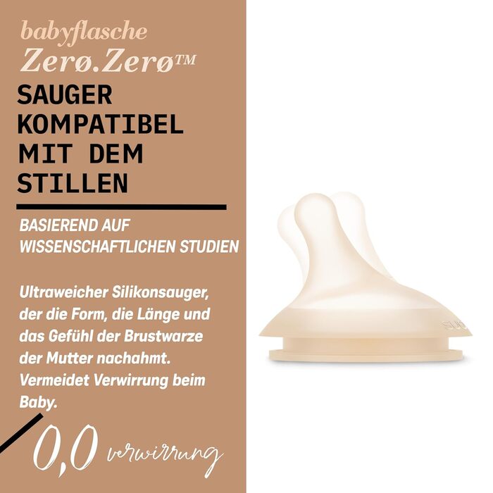 Пляшечка для годування 270 мл Zero Zero SUAVINEX