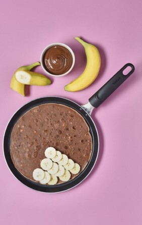 Tefal Сковорода для млинців Simply Clean, 25см, алюміній, бакеліт, чорний