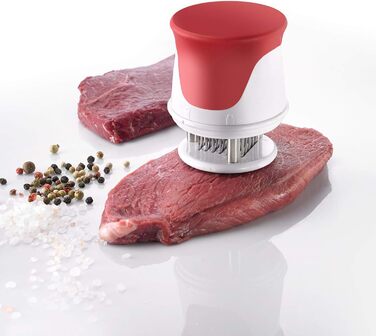 Длина 23,8 см, Нержавеющая сталь/алюминий со специальным покрытием, безопасным для пищевых продуктов, Steakmaster, Серебристый, 62202260 (Steaker)