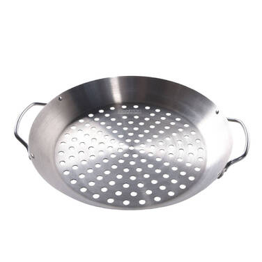 Стойка для курцы с перфорированным поддоном, нержавеющая сталь, 30 см Santos