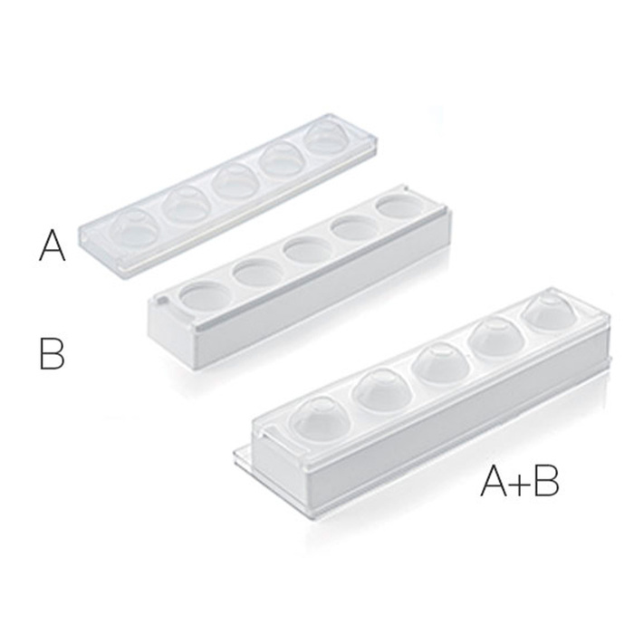 MUL3D EGG Форма силіконова об'ємна 'яйце'  51х74 мм + кришка в наборі