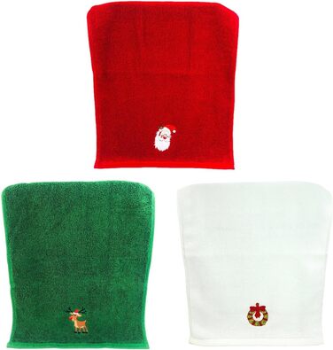 Набор из 3 рождественских кухонных полотенец 32 x 45 см Generisch