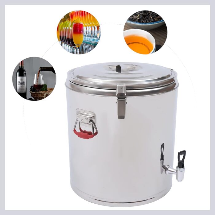 Транспортний термоконтейнер 40 л зі зливним краном LANNADD