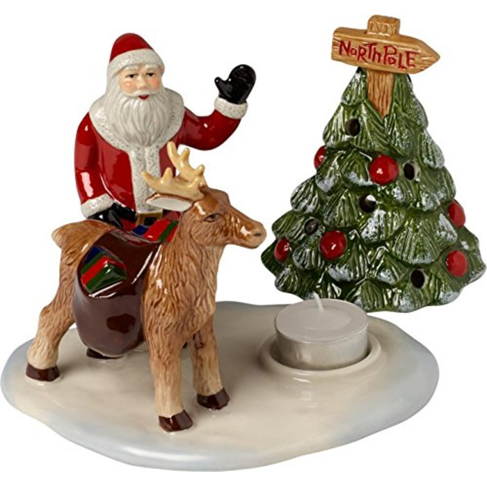 Підсвічник для чайної свічки шлях до Санти 17 см Christmas Toys Villeroy & Boch