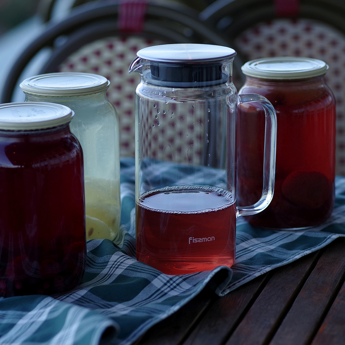 Глечик Fissman GIORNO для напоїв з фільтром 1000 мл (6437)