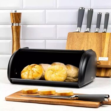 Хлебница черная 36 х 24 х 15 см KING HOFF