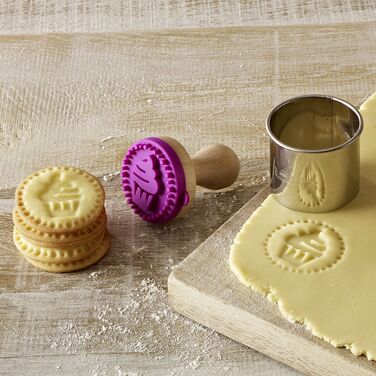 Набір штампів для печива, 2 предмета, 5 см, RBV Birkmann