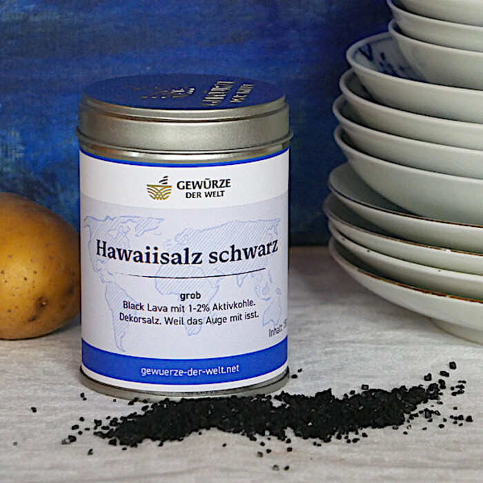 Гавайська сіль 150 грам чорна Gewurze der Welt