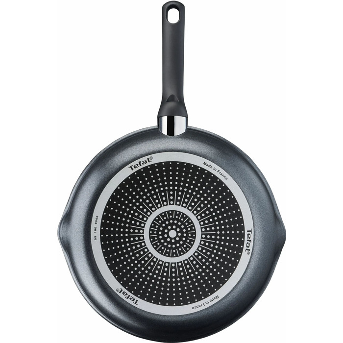 Сковорода с крышкой Tefal Day by Day, 20см, с крышкой, алюминий, бакелит, стекло, черный