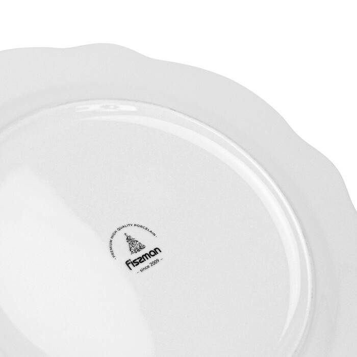 Тарелка Fissman 27 см CHRISTMAS EVE фарфор (13755)