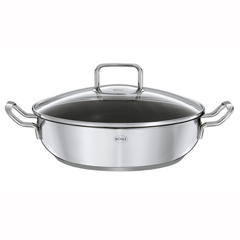 Сковорода сервірувальна зі скляною кришкою 28 см Rosle