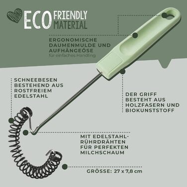 Віничок спіральний 27 см Ecolution сіро-зелений Ecolution Fackelmann