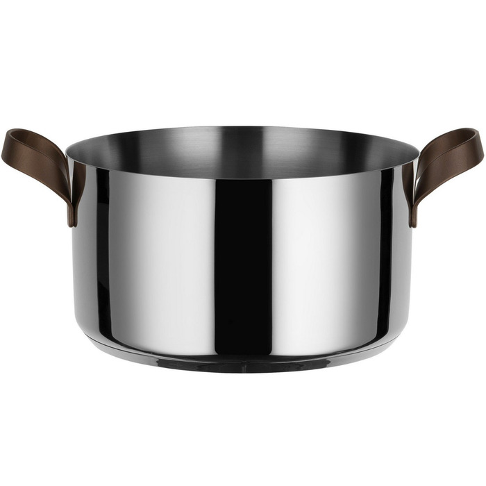 Каструля з двома ручками 24 см 5 л металік Edo Alessi