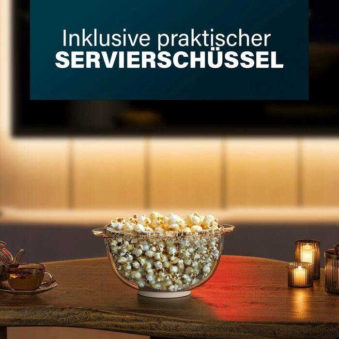 Потужність 500 Вт, без BPA, компактний дизайн, з 10 паличками та мірною ложкою, деталі, що можна мити в посудомийній машині, нековзні ніжки, простий у використанні, 292990 (з мискою, з мискою)