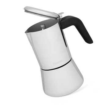 Гейзерна кавоварка Fissman на 6 порцій / 300 мл нержавіюча сталь (3245)
