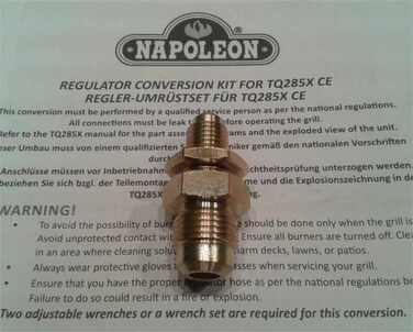 Переходник на стационарный баллон для T285QX Napoleon 66286 Код: 004062