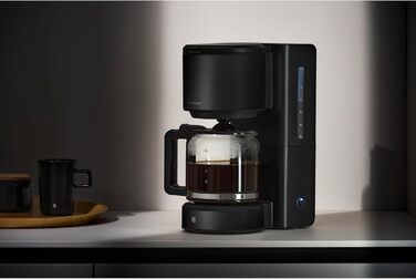 Кавомашина 1,25 л з фільтром, чорна Stelio WMF