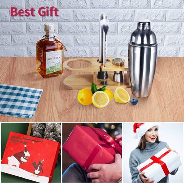 Набір коктейльний з нержавіючої сталі 750 мл Esmula