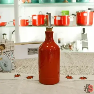 Дозатор для олії та оцту 0,45 л, темно-коричневий Emile Henry