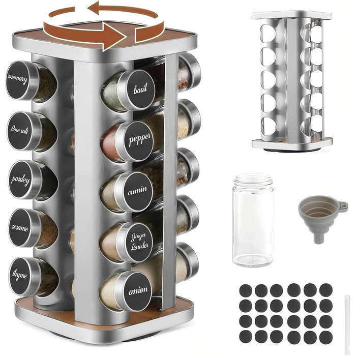 Стійка для спецій на 20 баночек Moreau