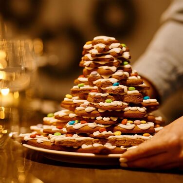 Набір формочок для печива у формі пряникового будиночка, FantasyDay, 10 шт. , формочки для печива з нержавіючої сталі, різдвяні формочки для тематичних тортів, тортів на день народження, сендвічів з фонданним печивом (12 шт. 3)