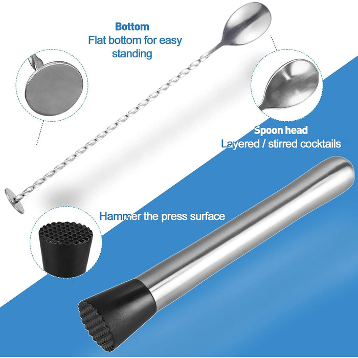 Набір для коктейль з 18 предметів Tonsooze