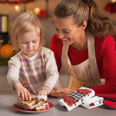 Набір з 2 різдвяних кухонних рушників Joy 43 x 66 см YAXZIM