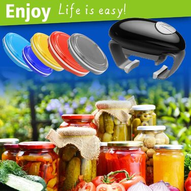 Відкривачка для банок електрична чорна Chulovs