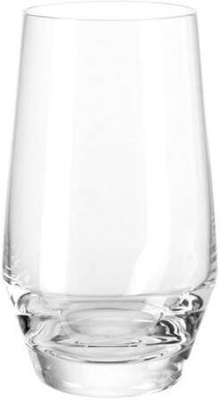 Келихи для рислінгу LEONARDO HOME PUCCINI (набір з 6 шт.) Келихи для вина, стійкі до подряпин (400 мл) Можна мити в посудомийній машині та довговічні Вічні келихи для білого вина Сучасний дизайн Келих для рислінгу Puccini 069540 6 келихів (келих для напої