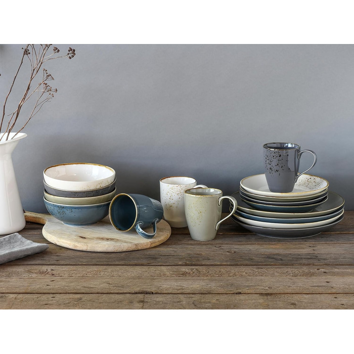 Набір посуду на 4 персони, 16 предметів, Nordic Style Nature Collection Creatable