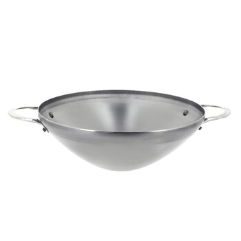 Вок з двома ручками 28 см Mineral B Element De Buyer