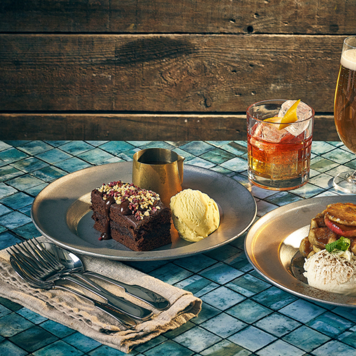 Тарелка круглая 26 см, Vintage Steel, GenWare