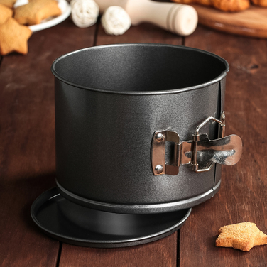 Форма для выпечки разъемная круглая 14 см. Vialex