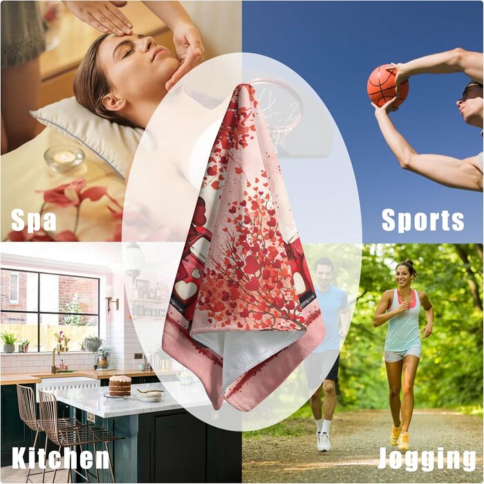 Різдвяні кухонні рушники Kwlegh, рушник для рук, різдвяна ялинка, цукерка-тростина, сніжинка, рушник для пальців, набір з 2 шт. , милий чоловічий банний рушник, високопоглинаючі рушники, 36 x (серце-ялинка-вантажівка)