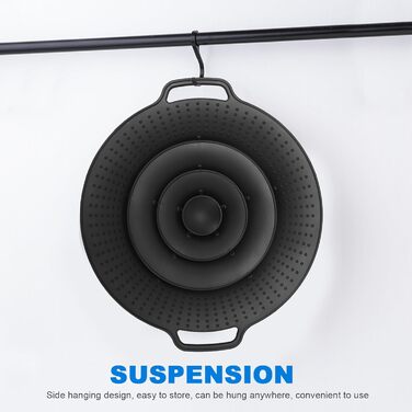 Крышка защита от выкипания и брызг из силикона 33,5 см PCXWTLN