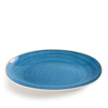 Тарілка овальна Ariane Twister Blue 32 см AVCARN264015032