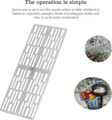Титановая решетка для приготовления пищи iBasingo