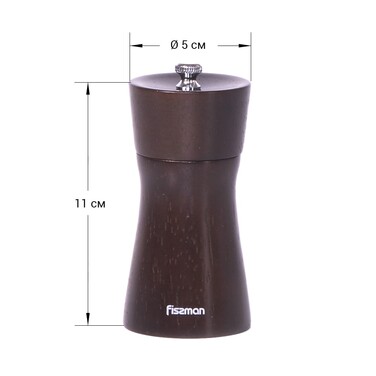 Млин для солі та перцю Fissman фігурна 11x5 см механічна (8086)