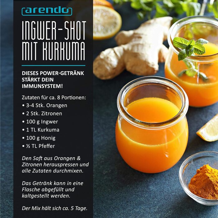 Соковижималка електрична для цитрусових 1,2 л Lizi Arendo