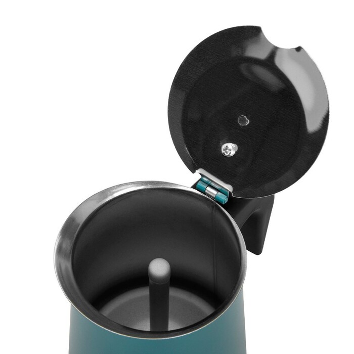 Гейзерная кофеварка Fissman на 6 порций/300 мл нержавеющая сталь (3242)